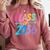 Class Of 2036 First Day Kindergarten Grow With Me Graduation Comfort Colors Sweatshirt Crimson