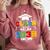 Class Of 2038 First Day Of School & Graduation 2038 Comfort Colors Sweatshirt Crimson