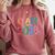 Class Of 2038 Pre K Graduate Preschool Graduation Comfort Colors Sweatshirt Crimson