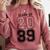 Class Of 2039 Blue Graduation Senior Student Tee Comfort Colors Sweatshirt Crimson