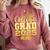College Grad Class Of 2025 Senior Graduate Graduation Comfort Colors Sweatshirt Crimson