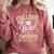 College Grad Class Of 2028 Senior Graduate Graduation 2028 Comfort Colors Sweatshirt Crimson