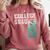 College Grad Class Of 2029 Graduation Comfort Colors Sweatshirt Crimson