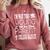 College Graduate Mom Dad Quote Graduation Party Comfort Colors Sweatshirt Crimson