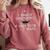 College Graduation Class Of 2021 Finally Graduated Comfort Colors Sweatshirt Crimson