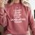 College Graduation Graduation Comfort Colors Sweatshirt Crimson