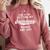 College Graduation For Him Her Getting Sociology Degree Comfort Colors Sweatshirt Crimson