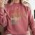 In My College Mom Era College Graduation For Mom Comfort Colors Sweatshirt Crimson