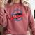 College University School Graduation Debt Loan Comfort Colors Sweatshirt Crimson