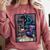 Color Graphic The Introvert Tarot Card Raglan Baseball Tee Comfort Colors Sweatshirt Crimson