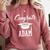 Congrats 2018 Adam College High School Graduation Comfort Colors Sweatshirt Crimson