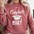 Congrats 2018 Mary College High School Graduation Comfort Colors Sweatshirt Crimson