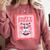 Cool Fun Cute Party Introvert Cat Character Comfort Colors Sweatshirt Crimson