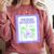 Cool Fun Cute Proud Introvert Cat Character For Men Women Comfort Colors Sweatshirt Crimson