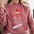 Cool Hotter By One Degree Graduation Teesadf Comfort Colors Sweatshirt Crimson