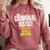 Criminal Justice Degree Graduation Senior Celebration Grad Comfort Colors Sweatshirt Crimson