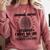 Criminal Justice School Degree Graduation Day Student Comfort Colors Sweatshirt Crimson