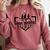 Cross Country Senior Night Senior 2025 Graduation Party 40 Comfort Colors Sweatshirt Crimson