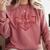 Cross Country Senior Night Senior 2025 Graduation Party 48 Comfort Colors Sweatshirt Crimson