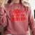 Cross Country Senior Night Senior 2025 Graduation Party 5 Comfort Colors Sweatshirt Crimson