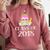 Cute Pink School Owl Class Of 2018 Graduation Comfort Colors Sweatshirt Crimson