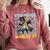 Dabbing Graduation Boy 5th Grade Nailed It Class Of 2025 Comfort Colors Sweatshirt Crimson