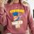 Dabbing Graduation Boy 8th Grade Class Of 2021 Comfort Colors Sweatshirt Crimson