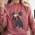 Dabbing Graduation Class Of 2020 Men Boys Kids Graduates Comfort Colors Sweatshirt Crimson