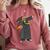 Dabbing Graduation Class Of 2023 Shirt History Month Comfort Colors Sweatshirt Crimson