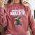 Dabbing Graduation Class Of 2025 Boy Kindergarten Nailed It Comfort Colors Sweatshirt Crimson
