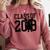 Dabbing Graduation Shirt Class Of 2018 Comfort Colors Sweatshirt Crimson