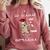 The Dabbing Llama Graduation Class Of 2018 T-Shirt Comfort Colors Sweatshirt Crimson