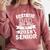 Dad Of a 2018 Senior Graduation Comfort Colors Sweatshirt Crimson