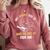 My Daddy Did It And He Did It For Me Graduation Graduate Dad Comfort Colors Sweatshirt Crimson
