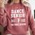 Dance Team Senior 2025 Dance Senior Night Graduation Party Comfort Colors Sweatshirt Crimson