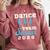 Dance Team Senior 2026 Senior Night Graduation Grad Comfort Colors Sweatshirt Crimson