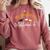 My Daughter Mastered It Daughter Master Graduation Comfort Colors Sweatshirt Crimson