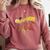 DC Comics The Flash Graduation Did It In A Flash Comfort Colors Sweatshirt Crimson