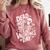 Dead Inside But Its Valentines Day T Shirt For Introverts Comfort Colors Sweatshirt Crimson