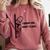 Dental Hygienist Hygiene School Squad RDH Graduation Comfort Colors Sweatshirt Crimson