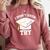 I Didn't Even Try 2018 Senior Graduation Shirt Comfort Colors Sweatshirt Crimson