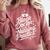 DNP Doctor Graduation Doctor Of Nursing Practice Comfort Colors Sweatshirt Crimson