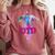 Doctor Of Occupational Therapy OTD Caduceus Graduation Comfort Colors Sweatshirt Crimson