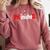 Doctorate PhinisheD PhD Graduation Premium Comfort Colors Sweatshirt Crimson