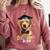 Dog Class Of 2024 Graduation Senior 2024 Men Women Girls Kids Comfort Colors Sweatshirt Crimson