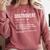 Dog Definition Introvert Dog Lover Dogtrovert Comfort Colors Sweatshirt Crimson