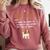Dog-Trovert Shih Tzu Humor Definition Introvert Comfort Colors Sweatshirt Crimson