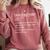 Dogtrovert Definition For Introverts Dog Parents Comfort Colors Sweatshirt Crimson