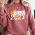 Done Class Of 2023 Graduation For Her Him Grad Seniors 2023 Comfort Colors Sweatshirt Crimson