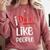 I Don't Like People Introvert Small Comfort Colors Sweatshirt Crimson I Don't Like People Introvert Small Comfort Colors Sweatshirt Crimson